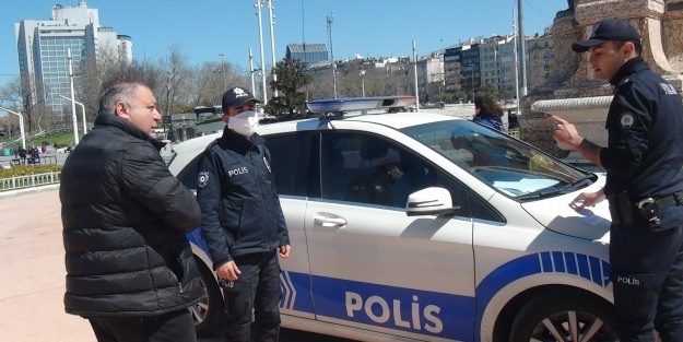 Sosyal mesafe cezası yiyen vatandaştan ilginç tepki