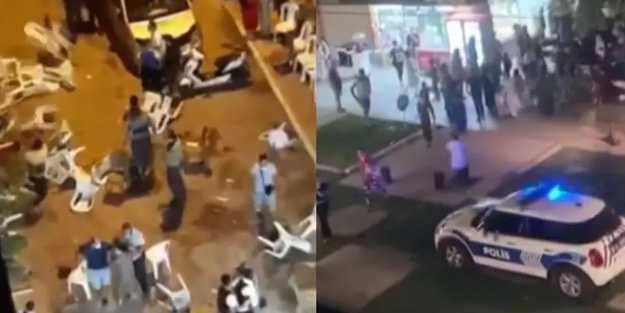 Sosyal mesafe unutuldu! Sokak düğünü savaş alanına döndü