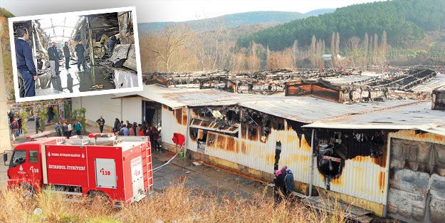 ‘Sosyete Çarşısı’ yandı