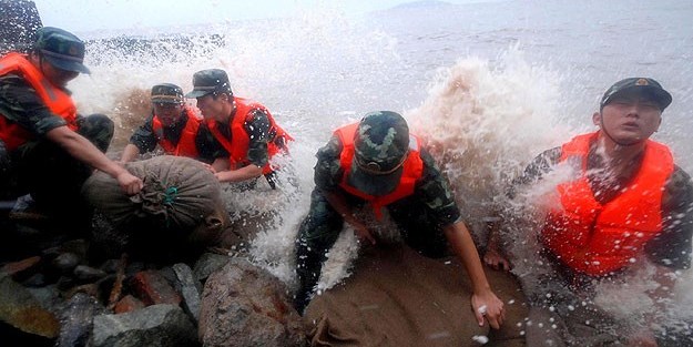 Soudelor tayfununda ölenlerin sayısı 14'e yükseldi