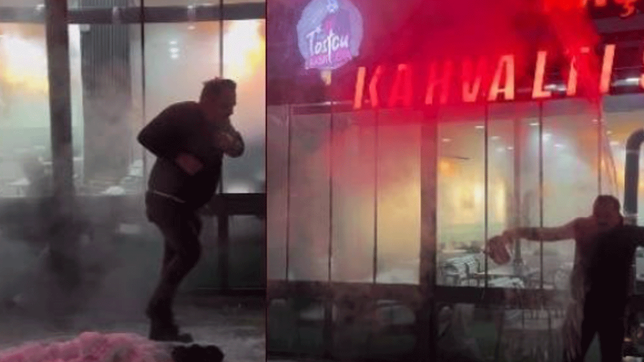 Şov yapmak isterken kendini yaktı: Yaptığıma pişman oldum!