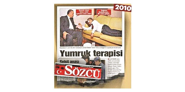 Sövgümüz özgürlük yumruğumuz terapi!