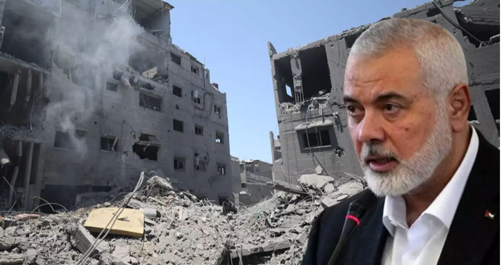 Soykırımcı İsrail Gazze'yi bombaladı! Hamas lideri Heniyye'nin kız kardeşi şehit oldu