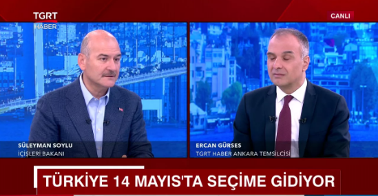 Soylu az önce canlı yayında açıkladı! En son oy oranımız