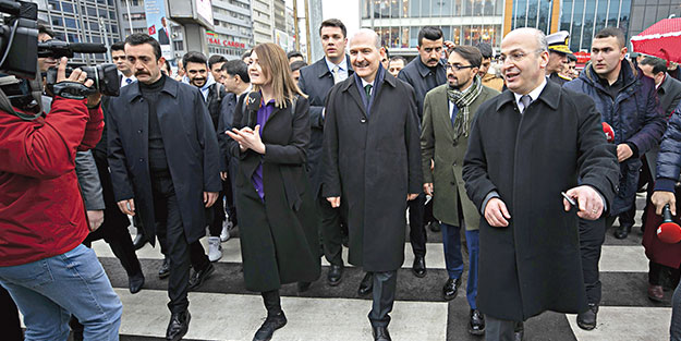 Soylu ‘Trafikte yaya önceliği’ni başlattı
