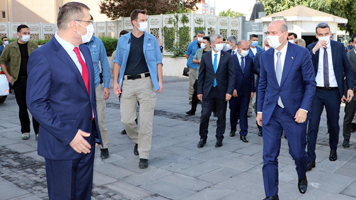 Soylu'dan moral ziyareti! Gaziantep’te güvenlik toplantısı