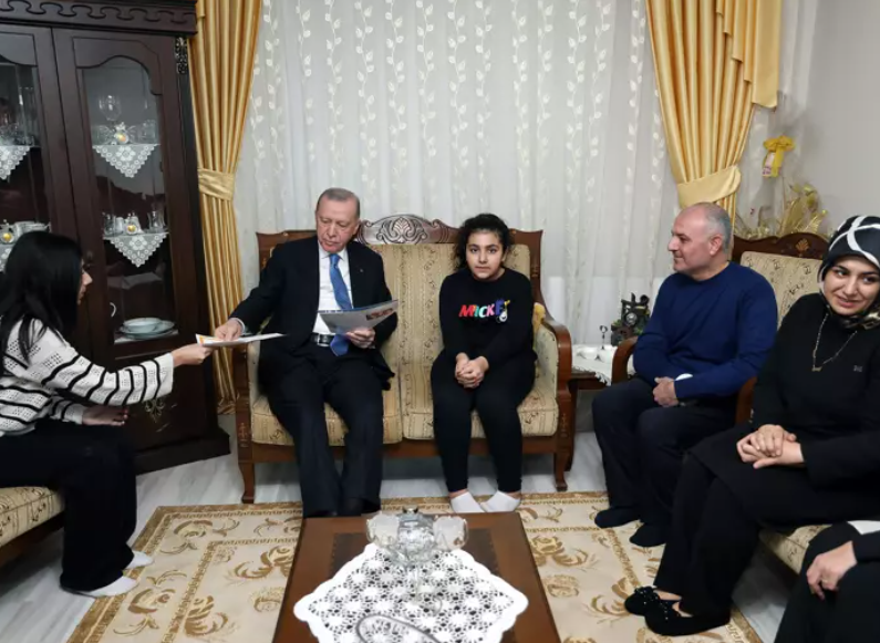 Söz vermişti! Erdoğan sözünü tuttu... Uludağ ailesine sürpriz ziyaret