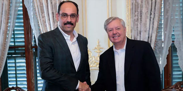 Sözcü Kalın ve ABD’li Senatör arasında kritik görüşme