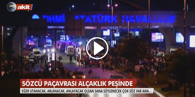 Sözcü paçavrası 'alçaklık' peşinde!