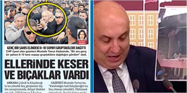 Sözcü, provokasyoncudan mağdur çıkarmaya çalışıyor!