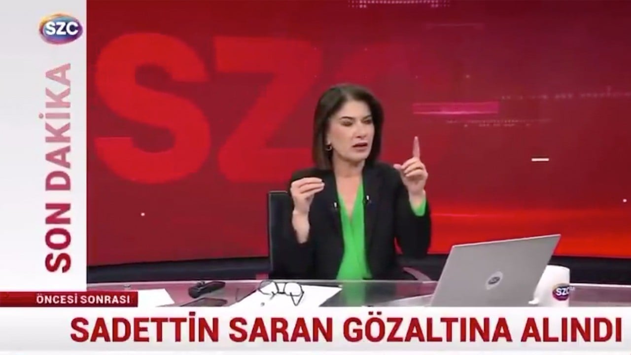 Sözcü TV: Sadettin Saran gözaltına alındı! Canlı yayında kışkırtıcı hareket