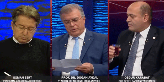 Sözcü TV'deki tıklanma sayısıyla gururlanan Yeniden Refahlı!