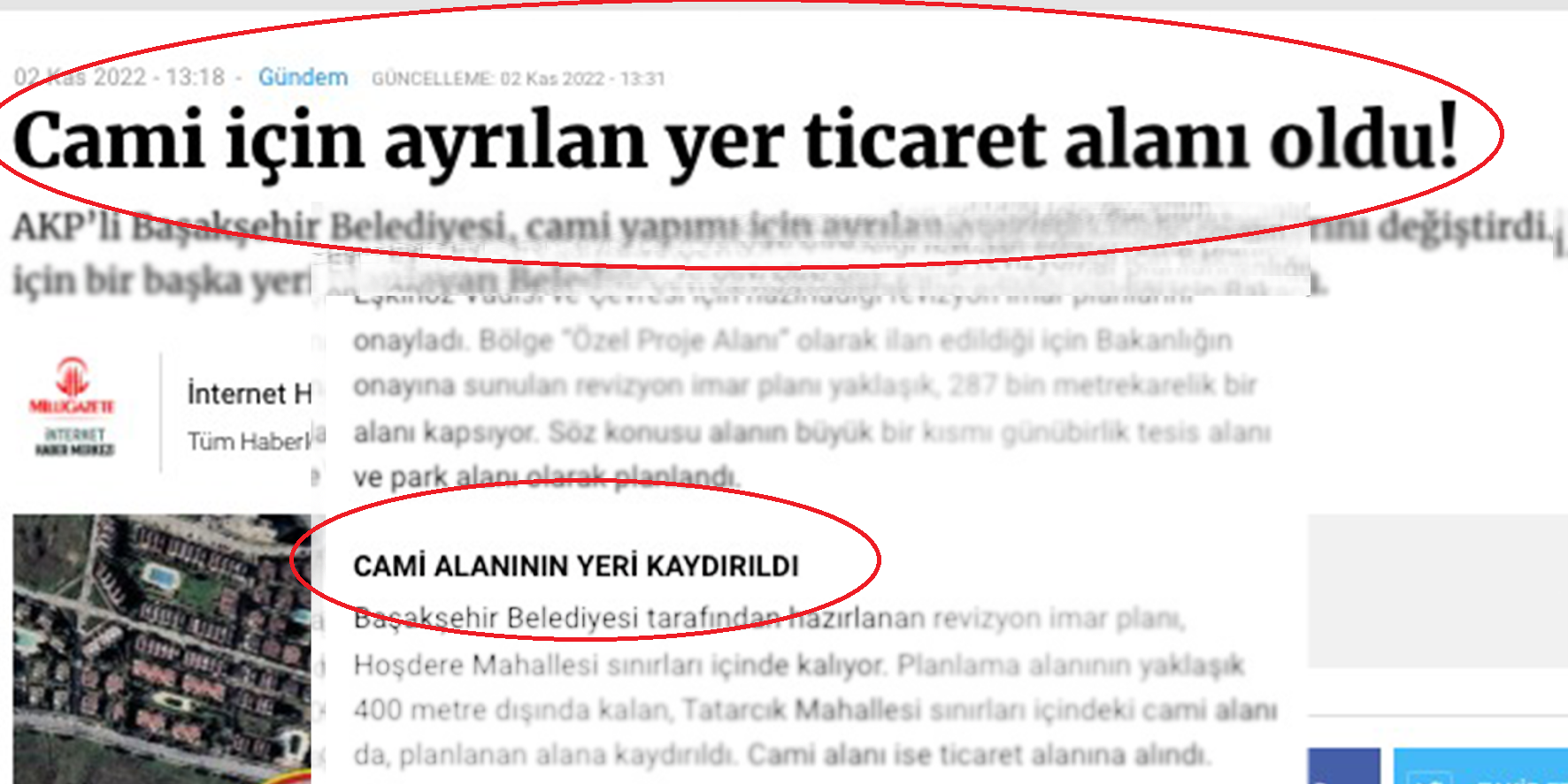 Sözcü ve Cumhuriyet'ten bir kaç ders daha alman lazım Sözde 'Milli'! Milli Gazete'den bir dalavere daha!