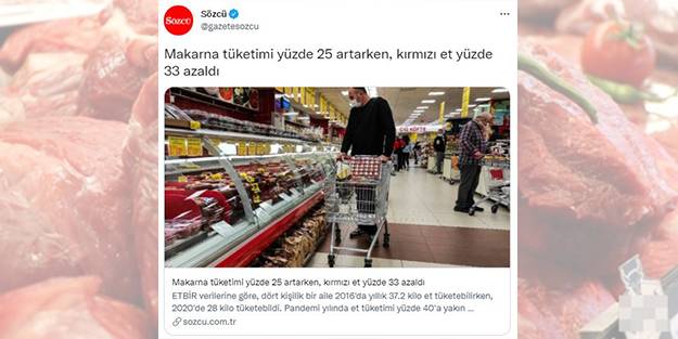 Sözcü yine çarpıttı! 'Et kafalılar' bu gerçeği görmüyor!