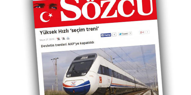Sözcü gazetesi yine fena çuvalladı!