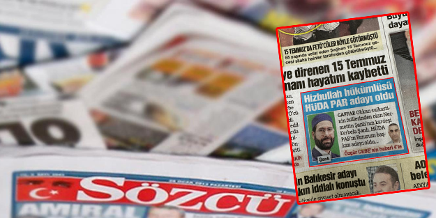 Sözcü’den bir ahlaksızlık daha! Başlık farklı içerik farklı