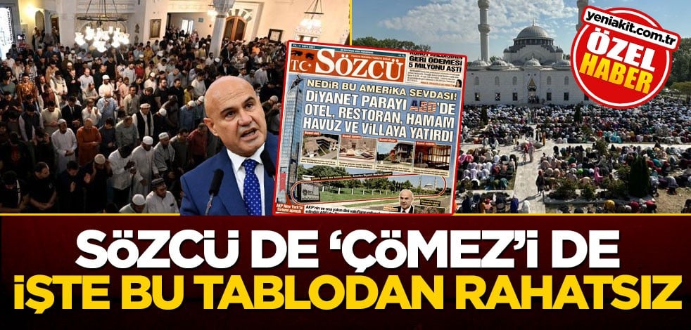 Sözcü’nün Diyanet hazımsızlığı kıtaları aştı! Laikçi yobazlar gavurdan beter
