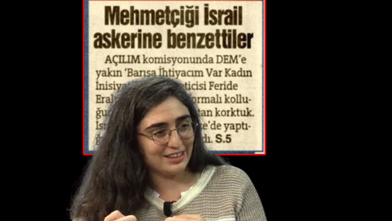 Sözcü’ye duyurulur: Kahraman Mehmetçik’i İsraillilere benzeten feminist, sizden çıktı!