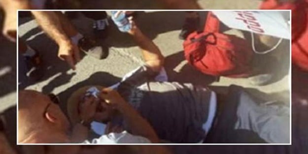 Sözde adalet yürüyüşünde bir kişi daha hastanelik