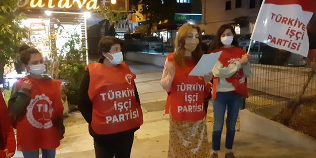 'TİP'li kadınların 'yüzsüz' açıklaması! Siyasetleri offline tiyatroları online