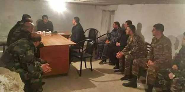 Sözde Karabağ lideri böyle görüntülendi!