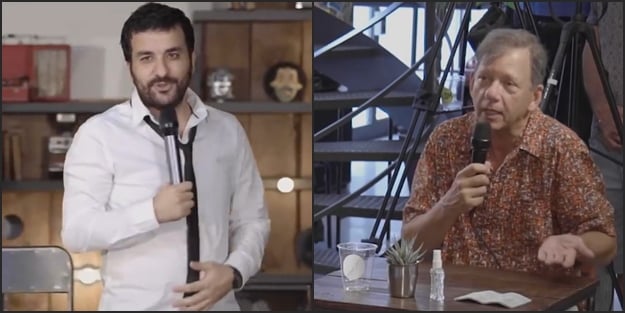 Sözde komedyenden pes dedirten cevap! Bir ABD'li kadar ahlaklı olamadı