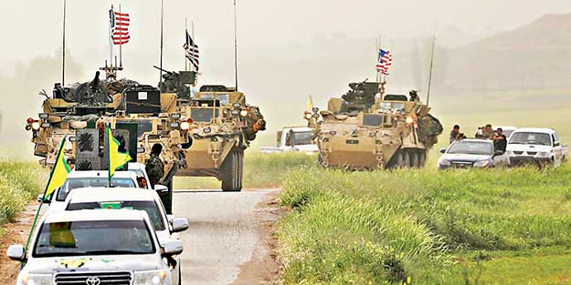 Sözde müttefik ABD’den PYD’ye 20 bin tır silah