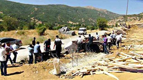 Sözde şehitlik kaldırıldı