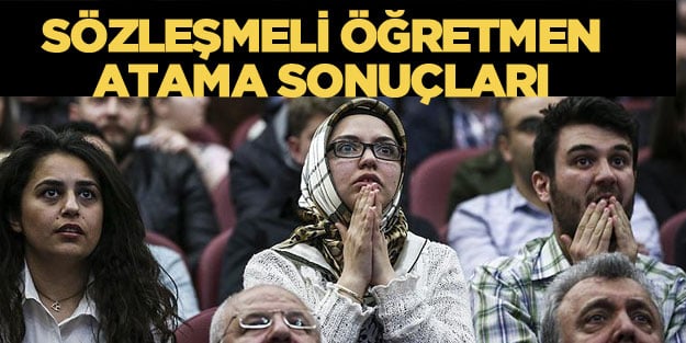  Sözleşmeli öğretmen atama sonuçları 2018 MEB sorgulama ekranı!