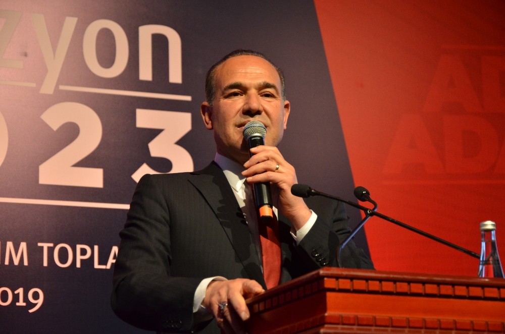 Sözlü: “Adanamızı 2023’e taşıyacak projelerimizi tasarladık” 