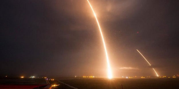 SpaceX'in Falcon 9 roketi okyanusa çakıldı