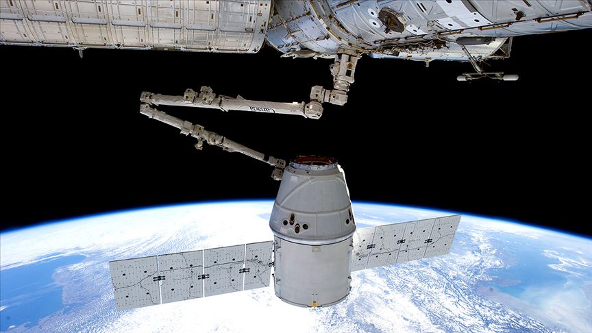 SpaceX'in kargo mekiği Uluslararası Uzay İstasyonu'na ulaştı