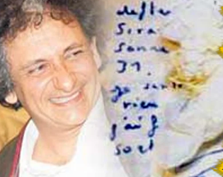 Spermini sildiği peçeteyi sergileyen Bedri Baykam'a büyük şok