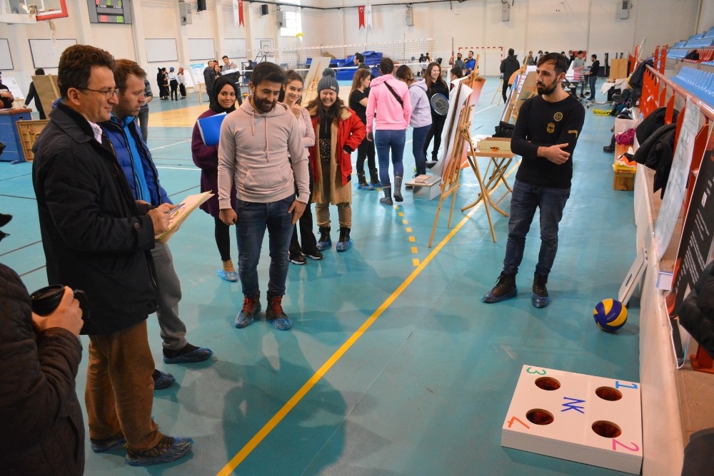 Spor Bilimleri Fakültesi öğrencileri yeni ürünler geliştirdi 