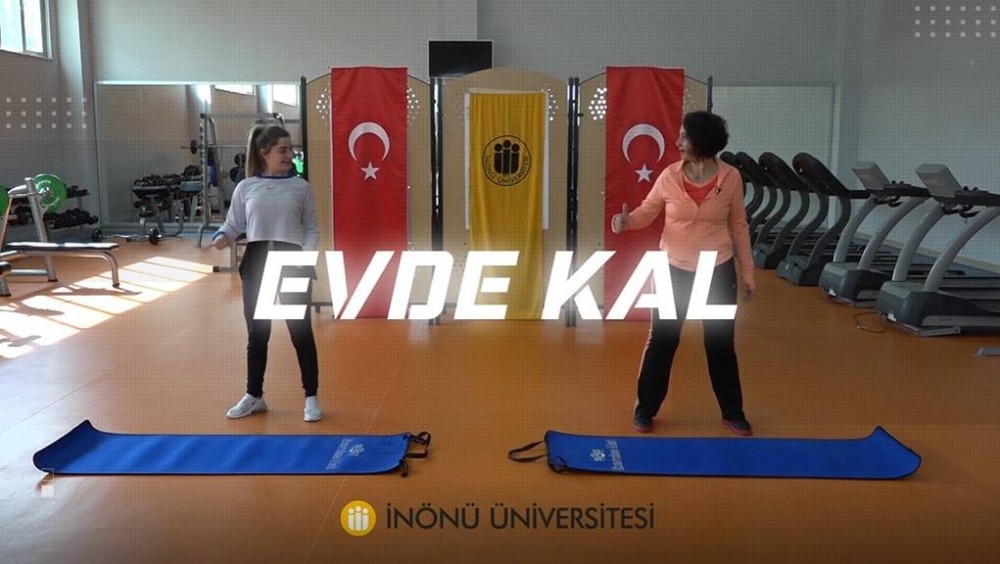 Spor Bilimleri Fakültesi’nden ’evde spor’ hizmeti 