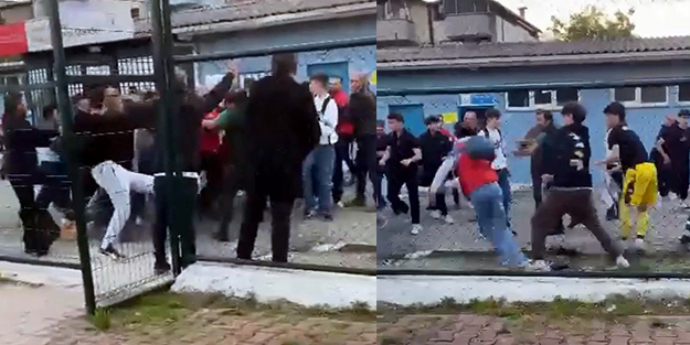 Spor bu değil! U-17 maçında skandal görüntüler