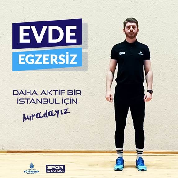 Spor İstanbul’dan vatandaşlara evde egzersiz imkanı 