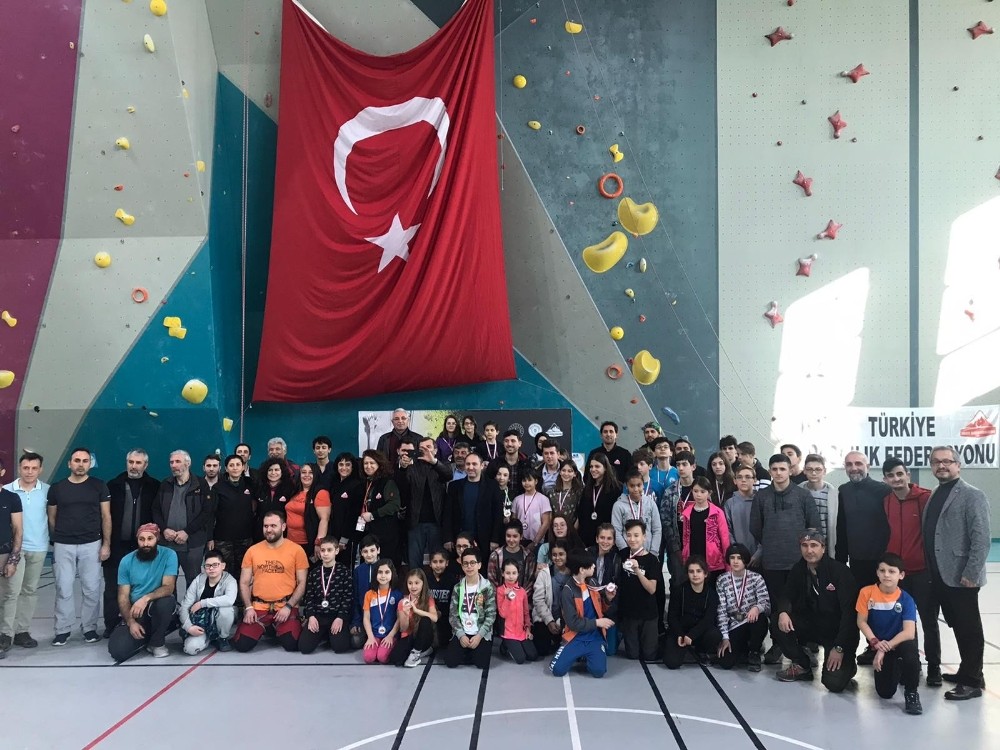 Spor Tırmanış 4. Bölge Şampiyonası tamamlandı 