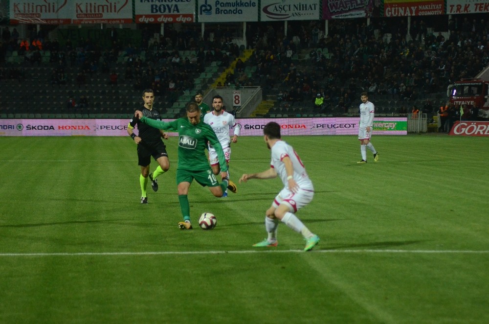 Spor Toto 1 Lig: Abalı Denizlispor: 0 - Boluspor: 0 