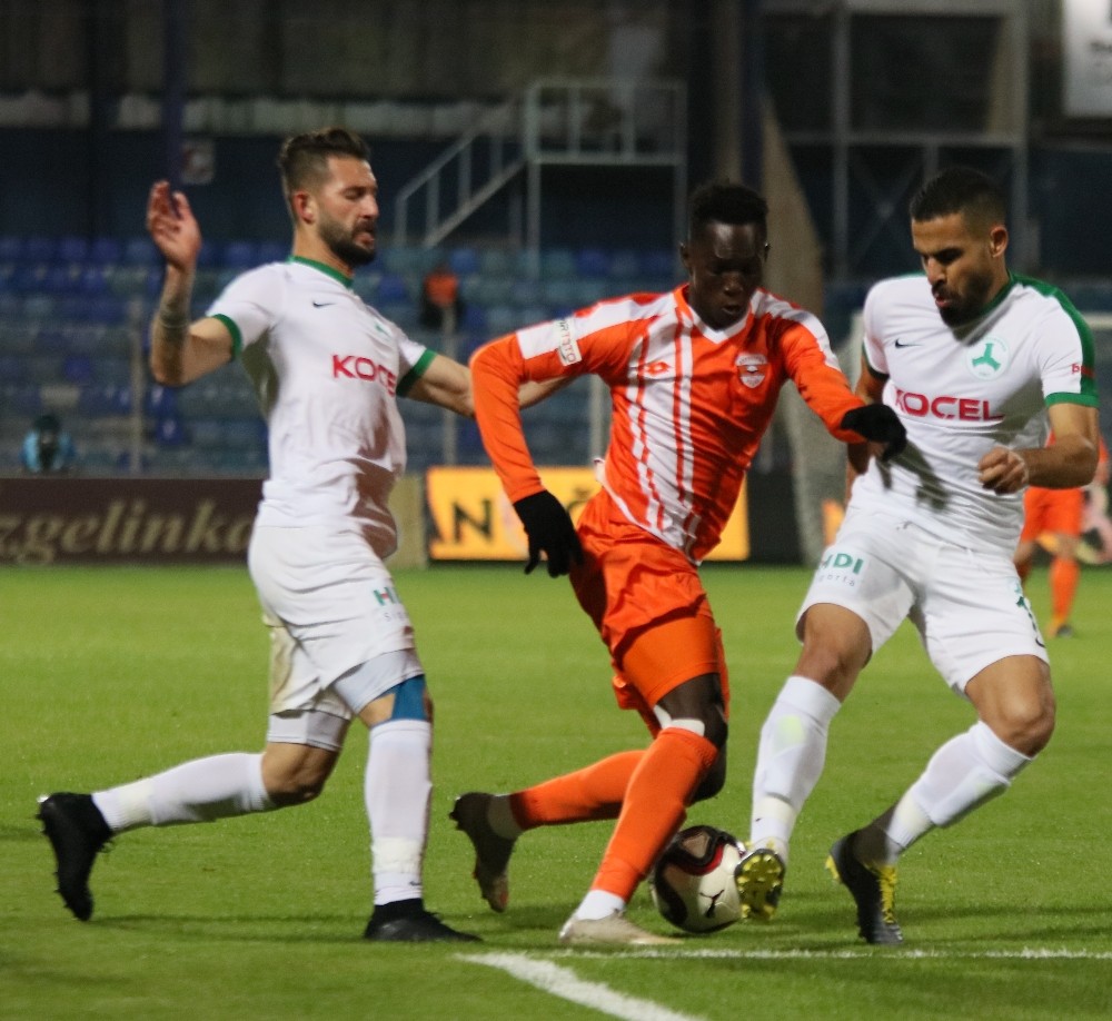 Spor Toto 1. Lig: Adanaspor: 1 - Giresunspor: 1 
