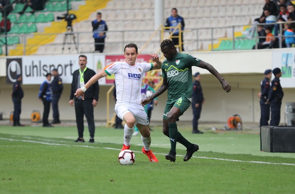 Spor Toto Süper Lig: Aytemiz Alanyaspor: 1 - Bursaspor: 0 (Maç sonucu) 