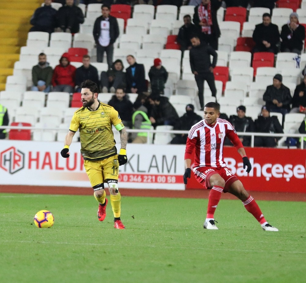 Spor Toto Süper Lig: DG Sivasspor: 2 - Evkur Yeni Malatyaspor: 0 (Maç sonucu) 