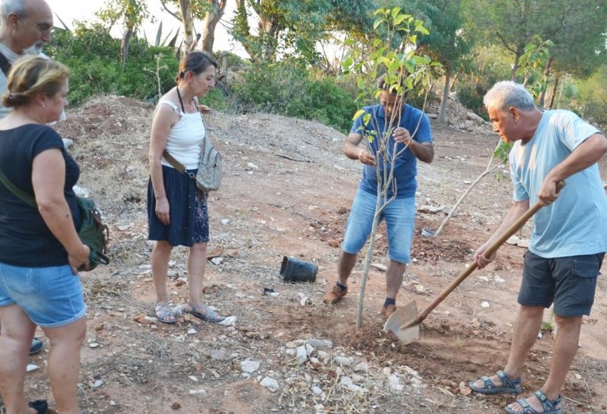 Spor ve Yelken Kulübü Kurucusu anısına fidan dikildi 