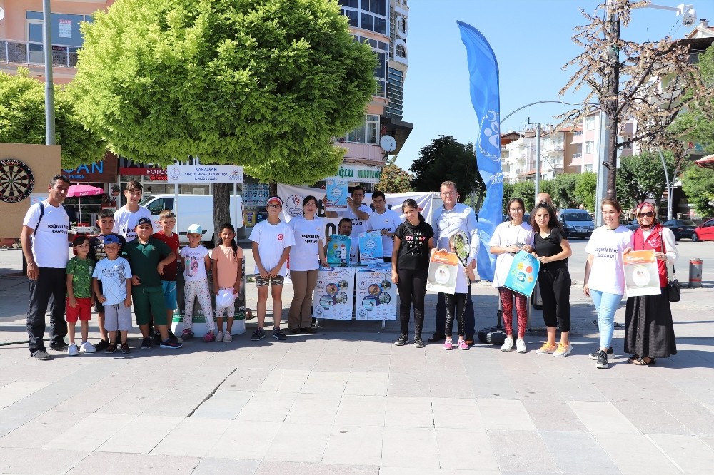 Spor yaparak ‘Uyuşturucuya hayır’ dediler 