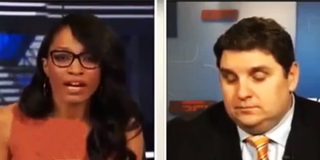 Canlı yayında 'yok artık' dedirten görüntü!