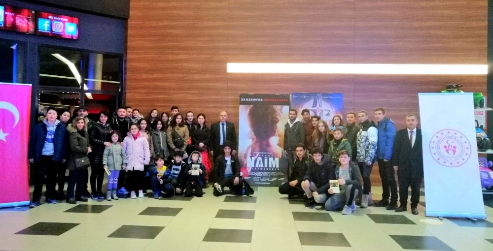 Sporcu ve antrenörler Naim’i izledi 