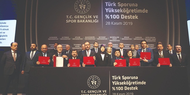 Spordaki başarıya yüzde yüz destek