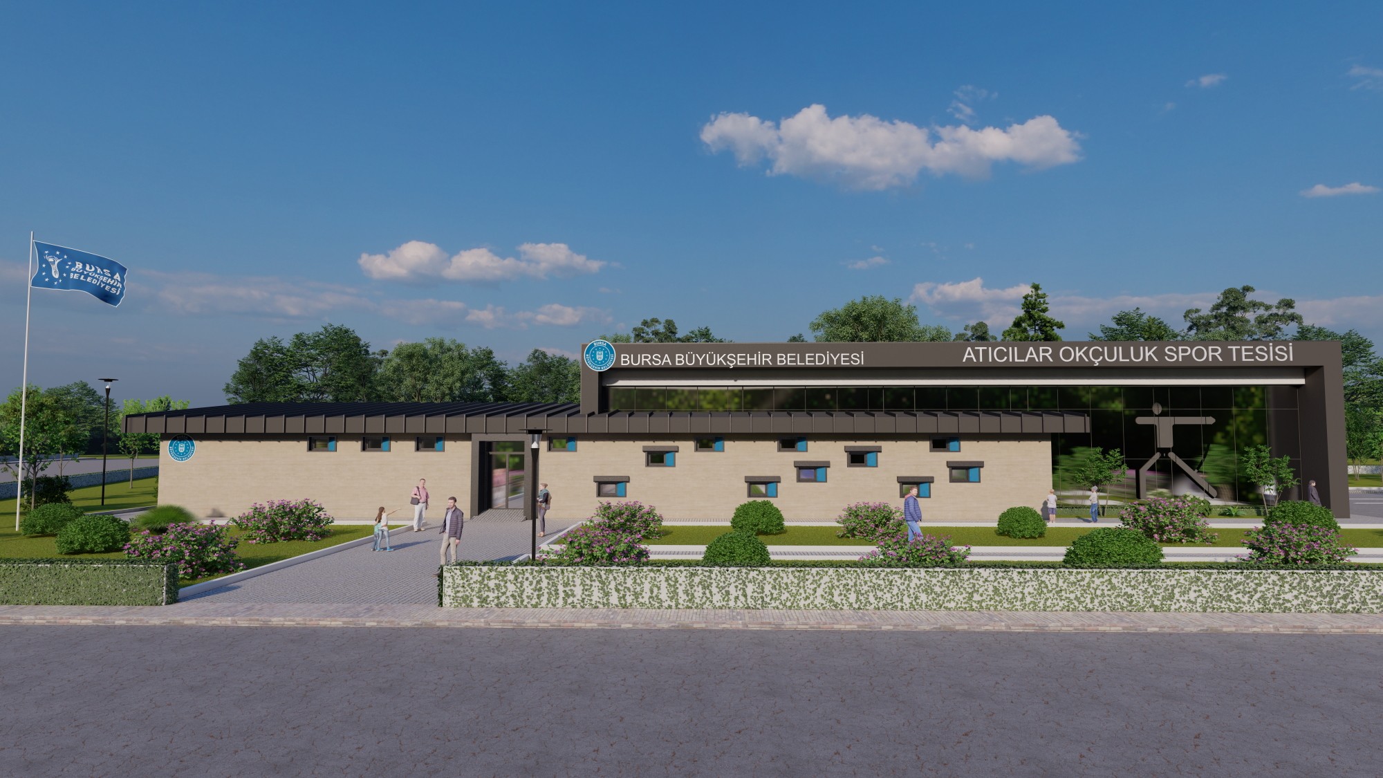 Sporun kalbine okçuluk salonu