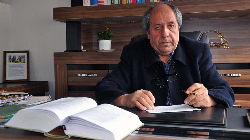 Stajını tamamlayan 'dede' avukat oldu