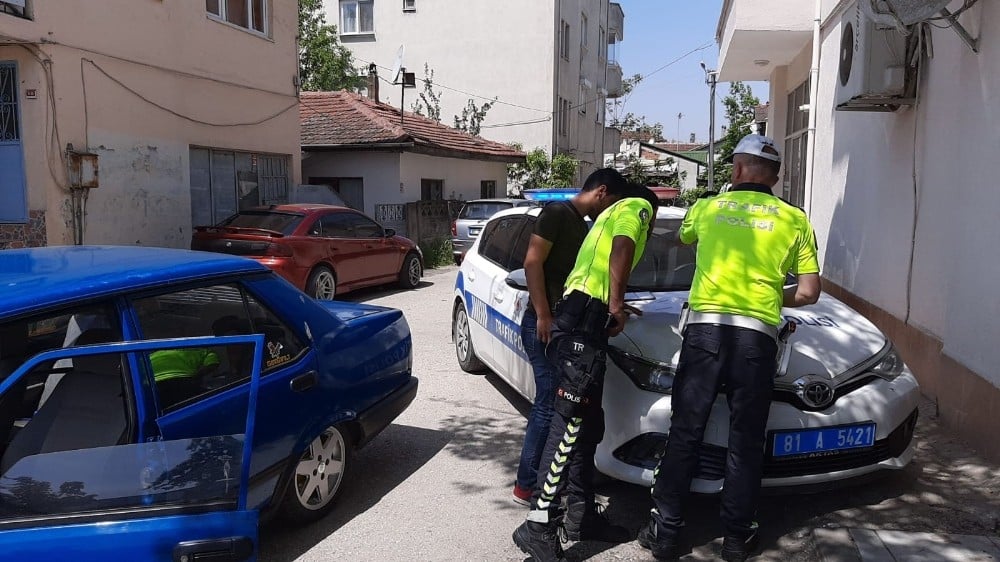 Standart dışı donanım kullanan sürücüye 6 bin 500 lira ceza 